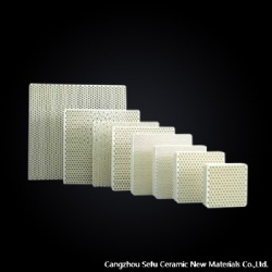 Honeycomb ceramic filter